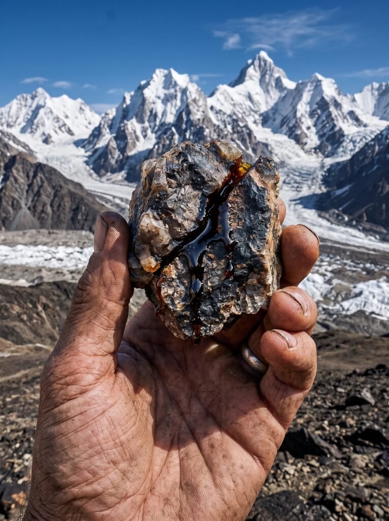 Natural raw Premium Himalayan Shilajit Resin from Gilgit-Baltistan